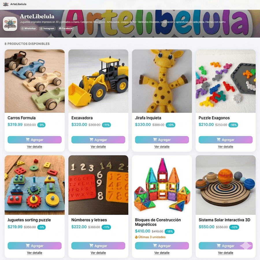 Catalog4All — catálogo digital real